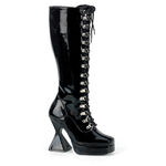 KINK Black Patent Boots