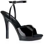 LIP-125 Black Patent Heels