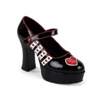 QUEEN-55 Queen of Hearts Shoes