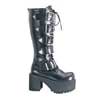 RANGER-318 Black PU Boots
