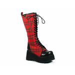 SCENE-100 Black PU Boots