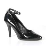 VANITY-431 Black Patent Pump