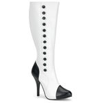 ARENA-208 White Black Boots