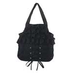 Black Satin Purse