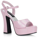 DOLLY-09 Pink Patent Heels