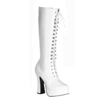 ELECTRA-2020 White PU Boots