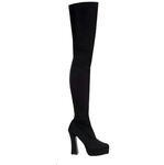 ELECTRA-3000 Black Lycra Boots