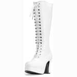 EXOTICA-2020X Wide White Boots