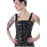 Anarchy Bustier Leather Look PVC