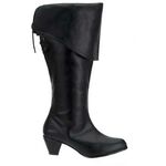 MAIDEN-2025 Black PU Boots