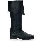 MAVERICK-8812 Black Leather Boots