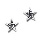 Pentagram Studs (pair)