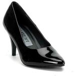 PUMP-420 Black Patent Pumps