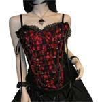 Tabatha Gothic Corset Satin Panel (R)