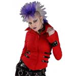 RED SEXY SECRETARY SHIRT - closeout
