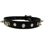 Leather Choker 28C