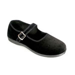 SASSIE-09 Black Velvet Maryjanes