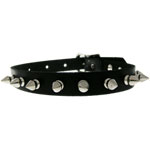 Leather Choker 14C
