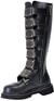 REAPER-30 Black Leather Boots view 2