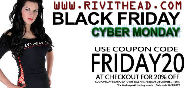 Rivithead 2019 Black Friday sale