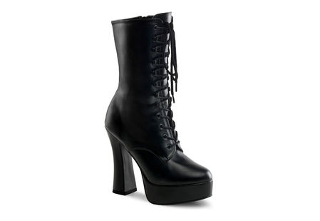 ELECTRA-1020 Black Pu Boots