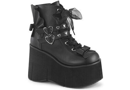 KERA-55 Hearts Platform Boots