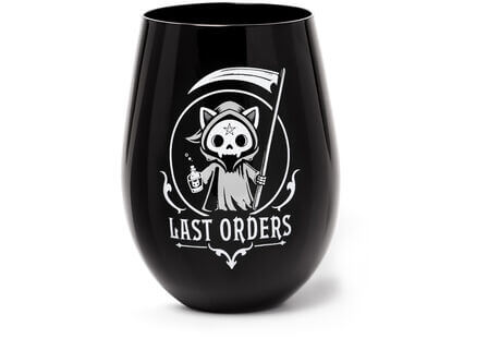 Last Orders Stemless Glass