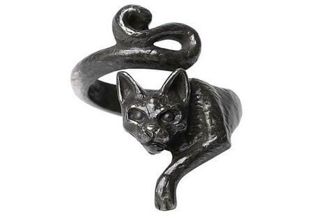 Le Chat Noir - Black Cat Alchemy Ring