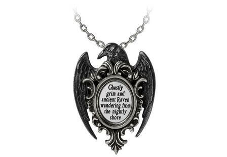 Quoth the Raven Alchemy Pendant Necklace