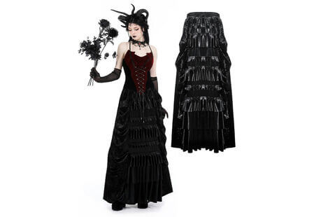 Velvet Obscura Gothic Skirt
